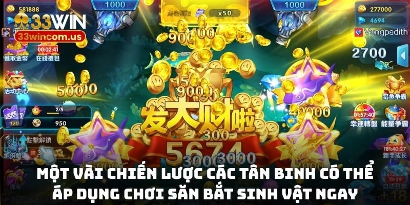 Một vài chiến lược các tân binh có thể áp dụng chơi săn bắt sinh vật ngay